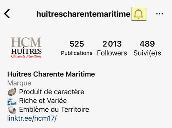 jeu Instagram Noël 2022 Huîtres Charente Maritime